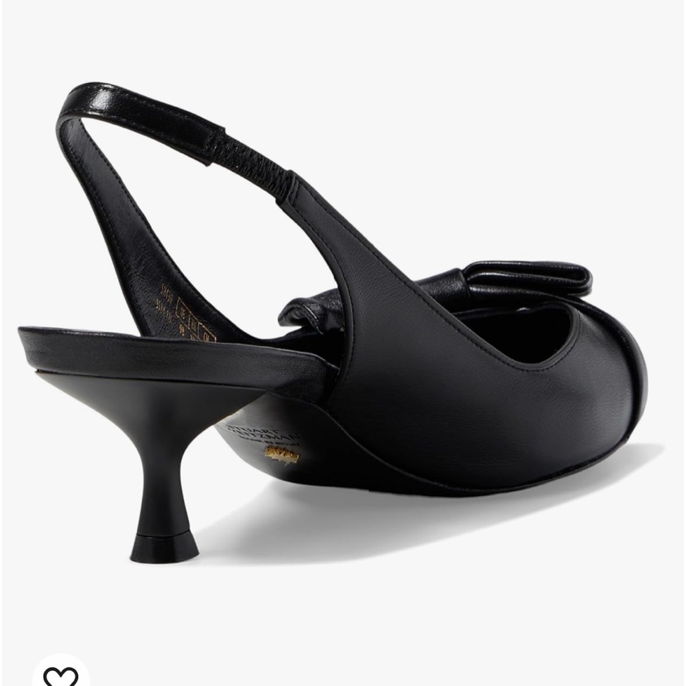 Stuart Weitzman Sofia 50mm Lacquered Leather Slin… - image 3